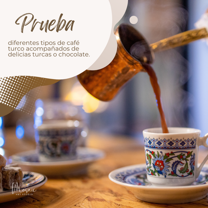 Clases de café turco en la arena en San José